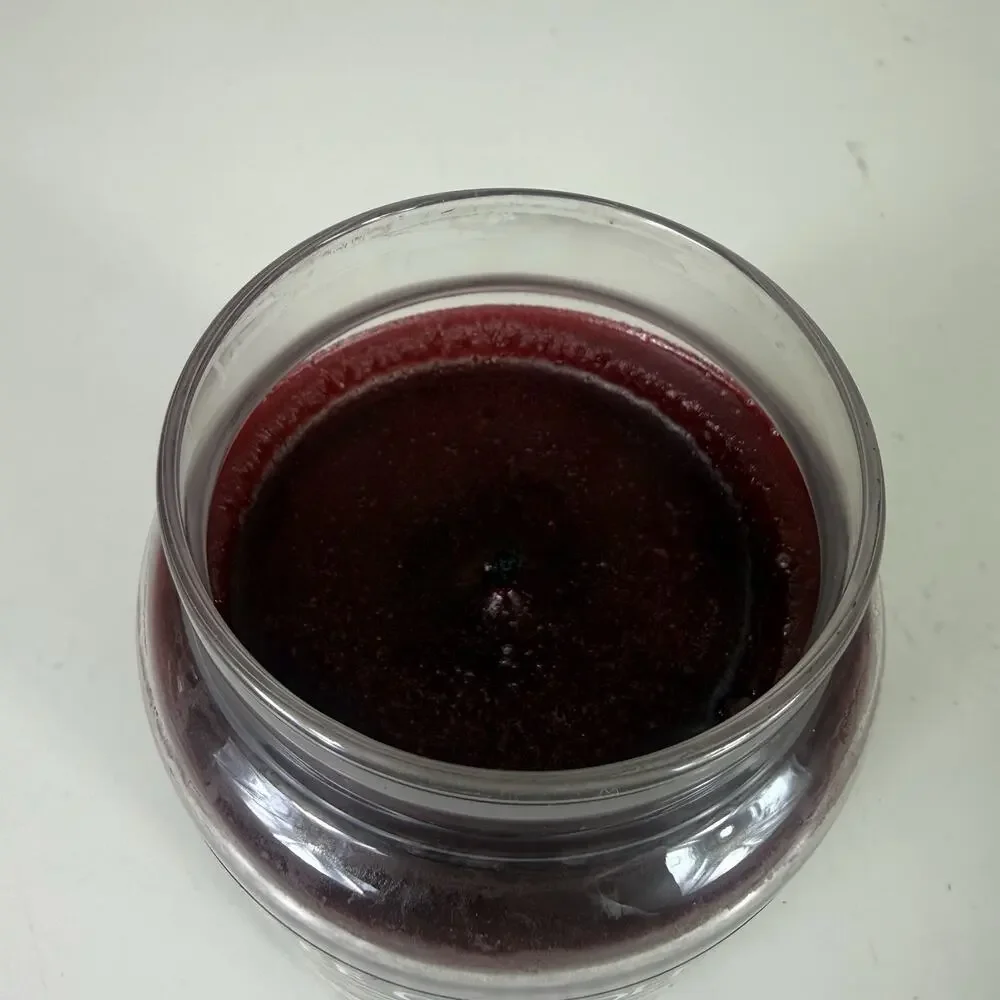 Yankee Candle Christmas Berries 22 oz Large Glass Jar Home Decor (Burned Once)